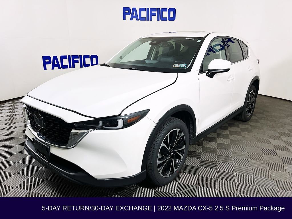 Used 2022 MAZDA CX-5 AWD 2.5 S w/ Premium Package image 4