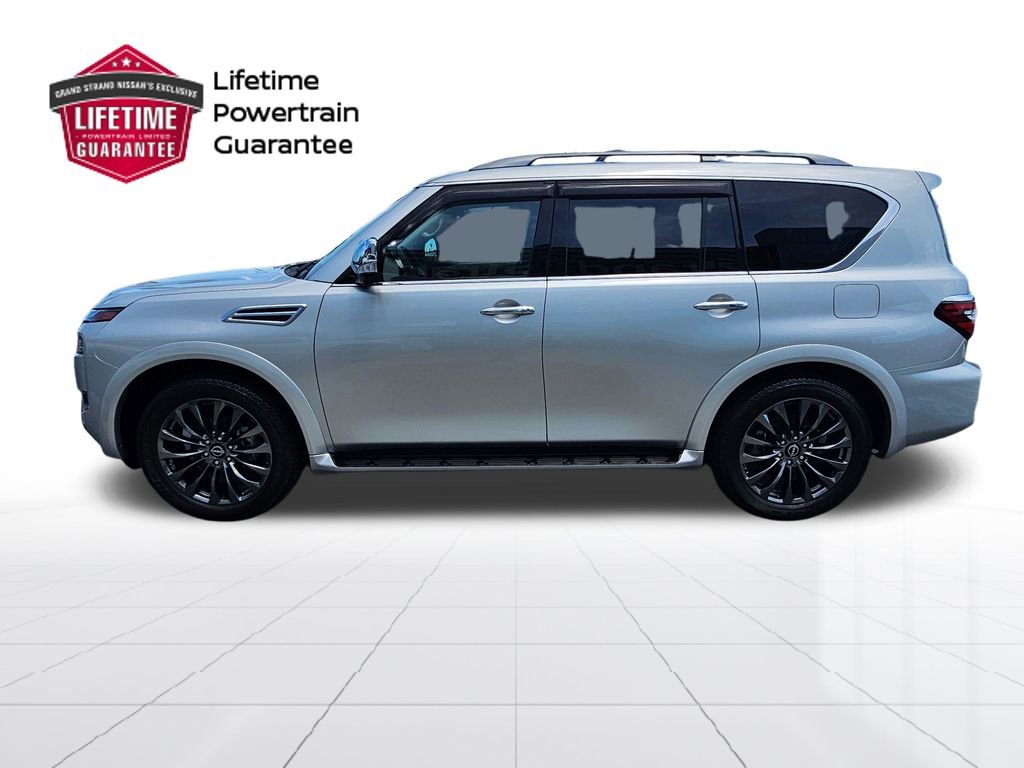 Used 2023 Nissan Armada Platinum w/ Captain's Chairs Package AWD/4WD image 2