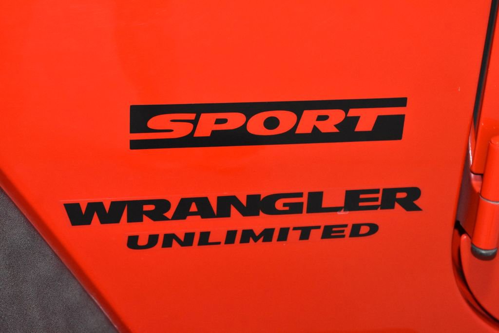 Used 2017 Jeep Wrangler Unlimited Sport w/ Quick Order Package 24S AWD/4WD image 25