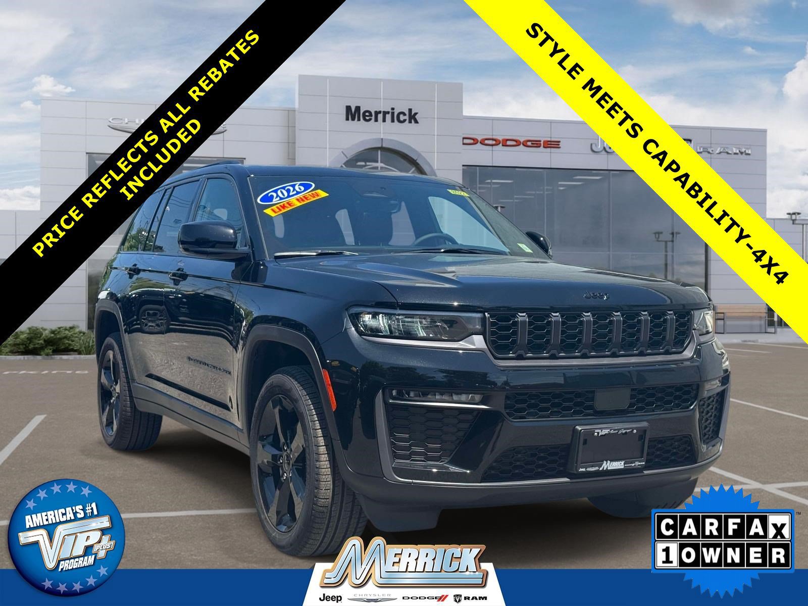 Used 2026 Jeep Grand Cherokee Limited w/ Limited Altitude Package AWD/4WD video 1