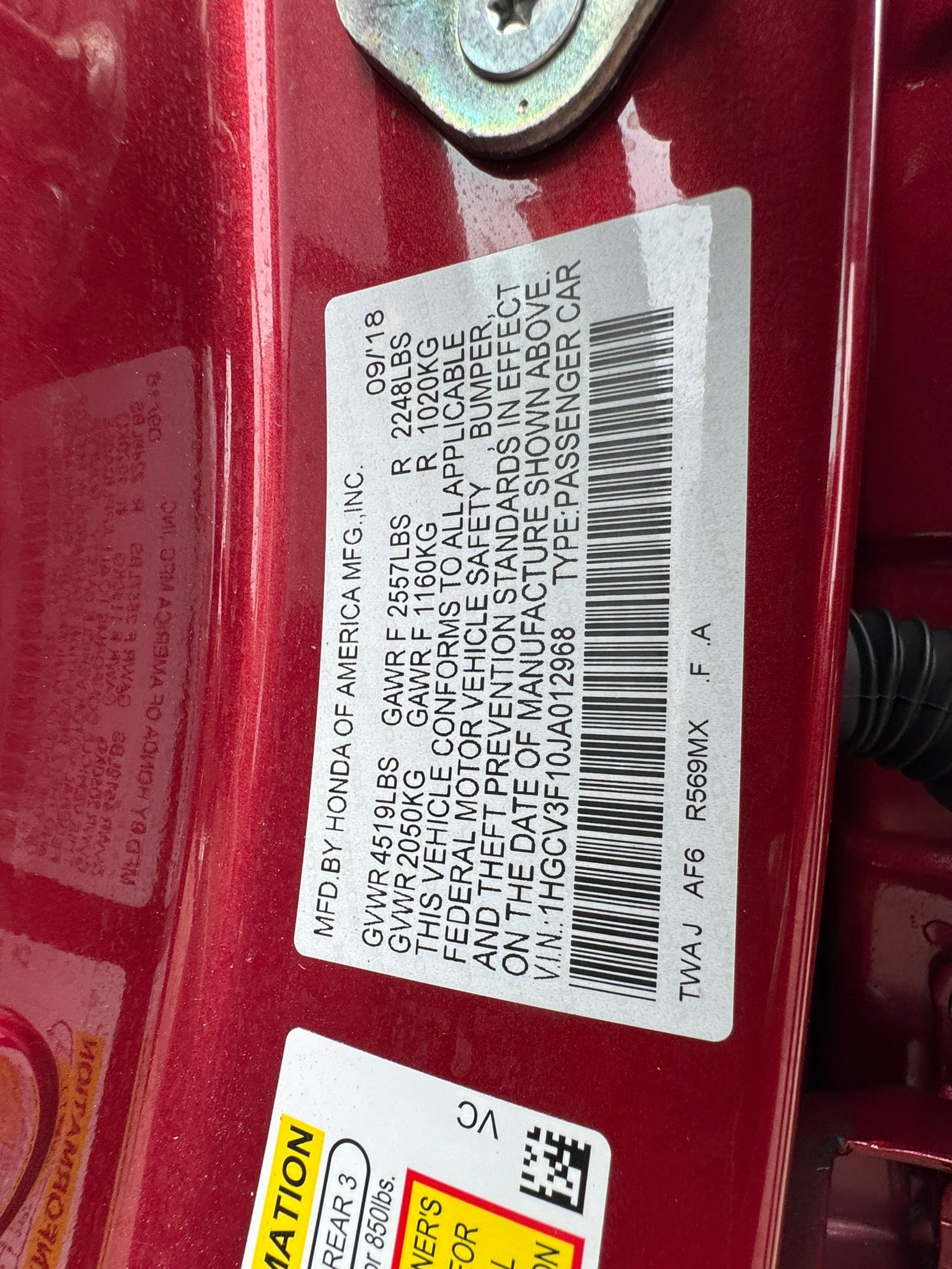 Used 2018 Honda Accord Hybrid image 23