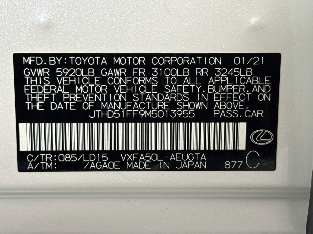 Used 2021 Lexus LS 500 w/ Accessory Package (Z2) RWD image 44