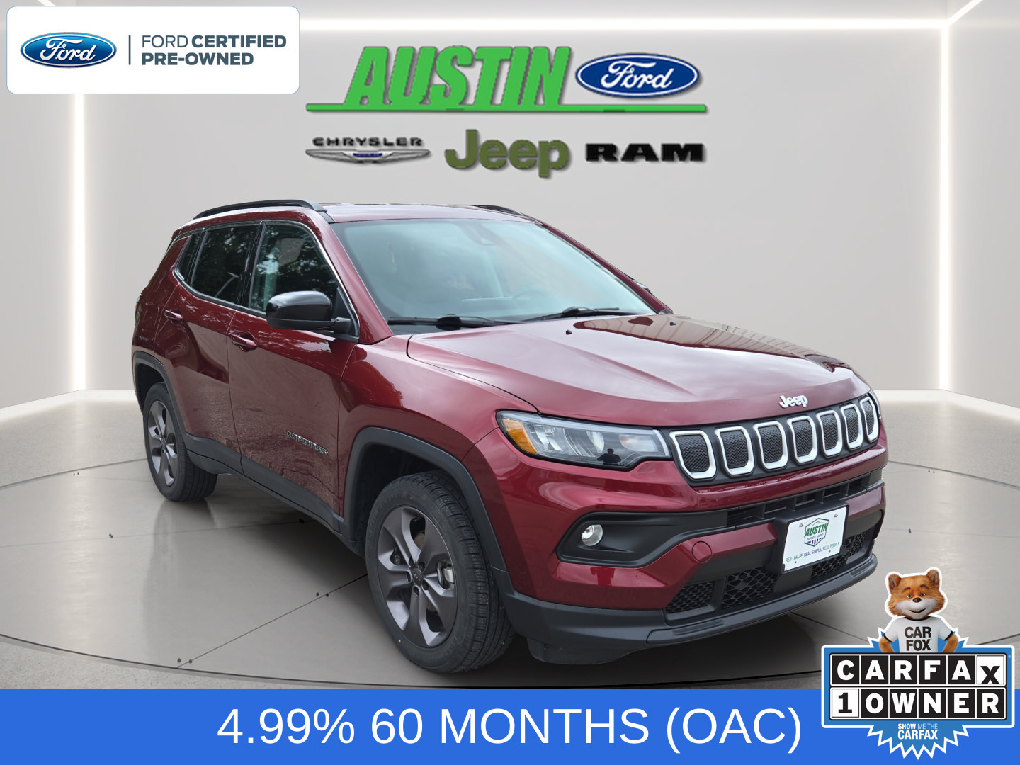 Used 2022 Jeep Compass Latitude AWD/4WD image 7