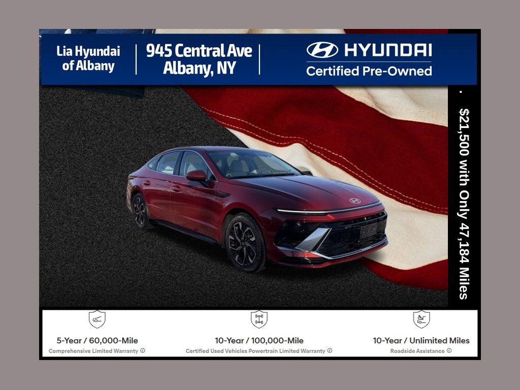Certified 2024 Hyundai Sonata SEL FWD image 1