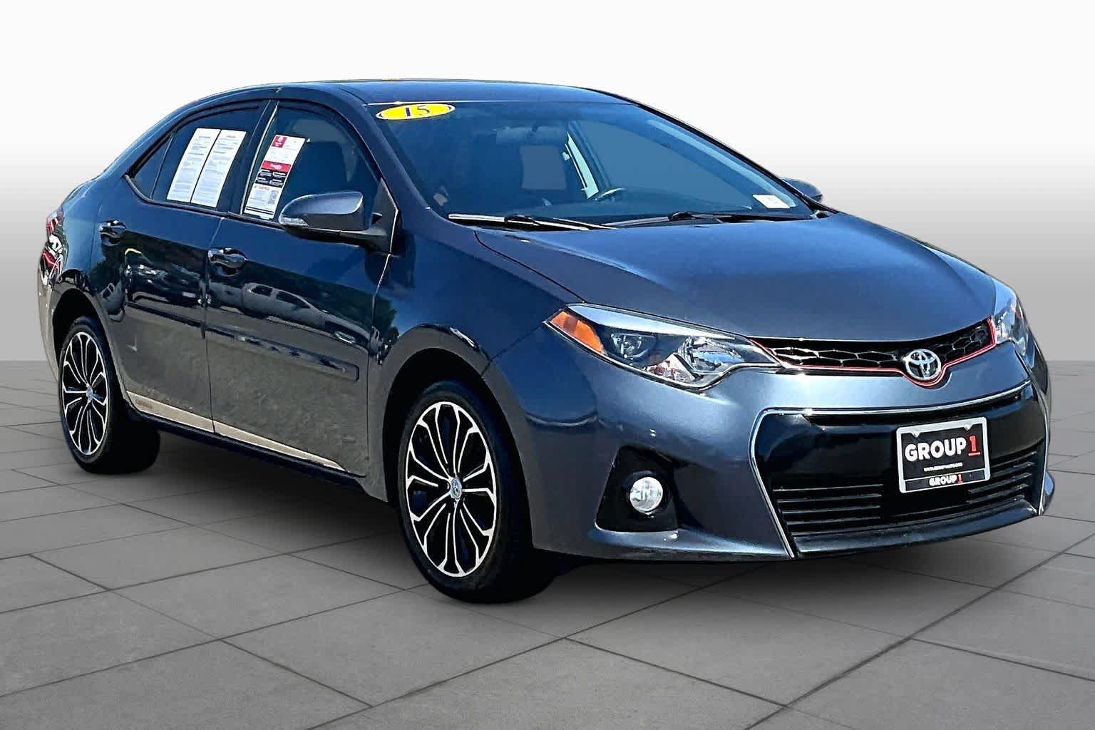 Used 2015 Toyota Corolla S w/ Body Protection Package #1 FWD image 2