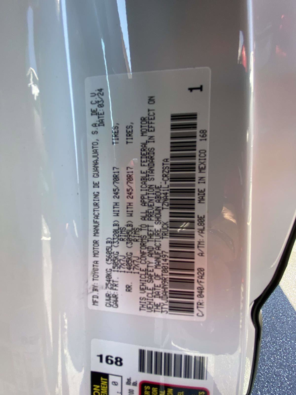 Used 2024 Toyota Tacoma SR image 16