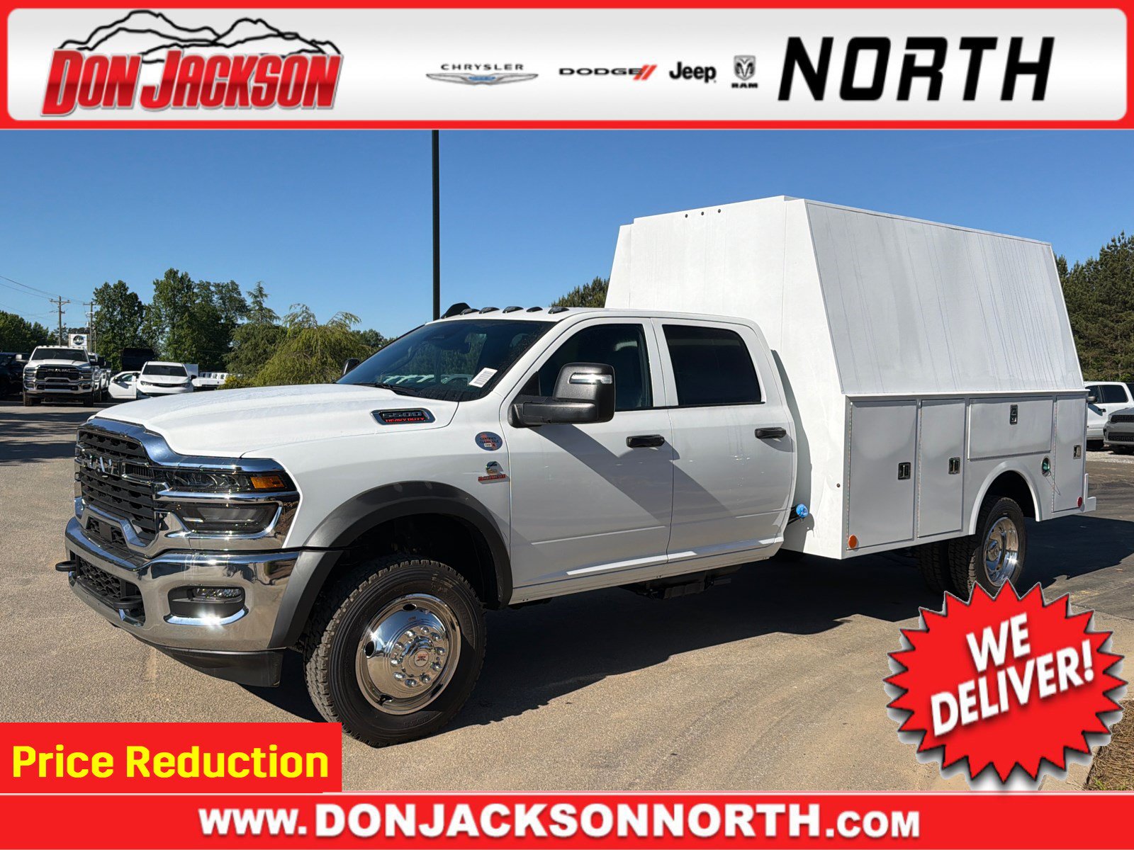 New 2026 RAM 5500 Tradesman w/ Chrome Appearance Group AWD/4WD image 1