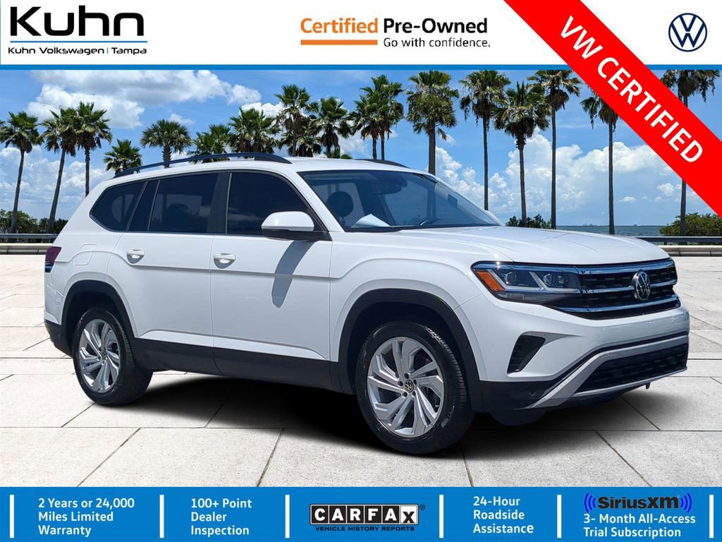 Certified 2022 Volkswagen Atlas SE