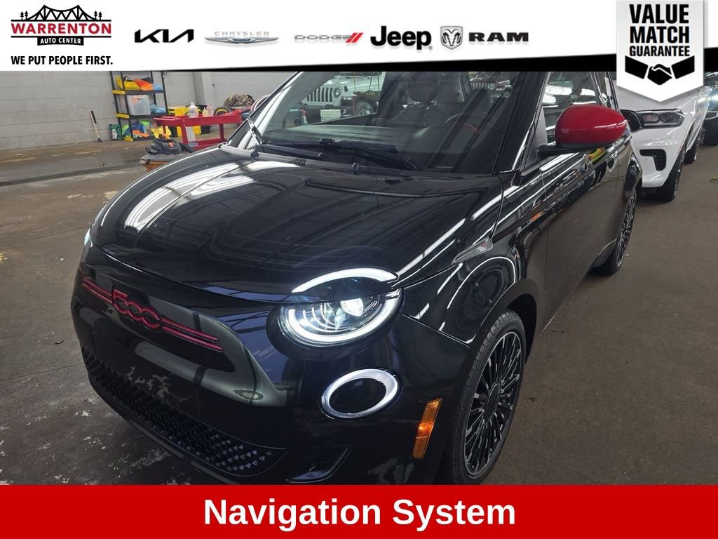 Used 2024 FIAT 500 e (RED)