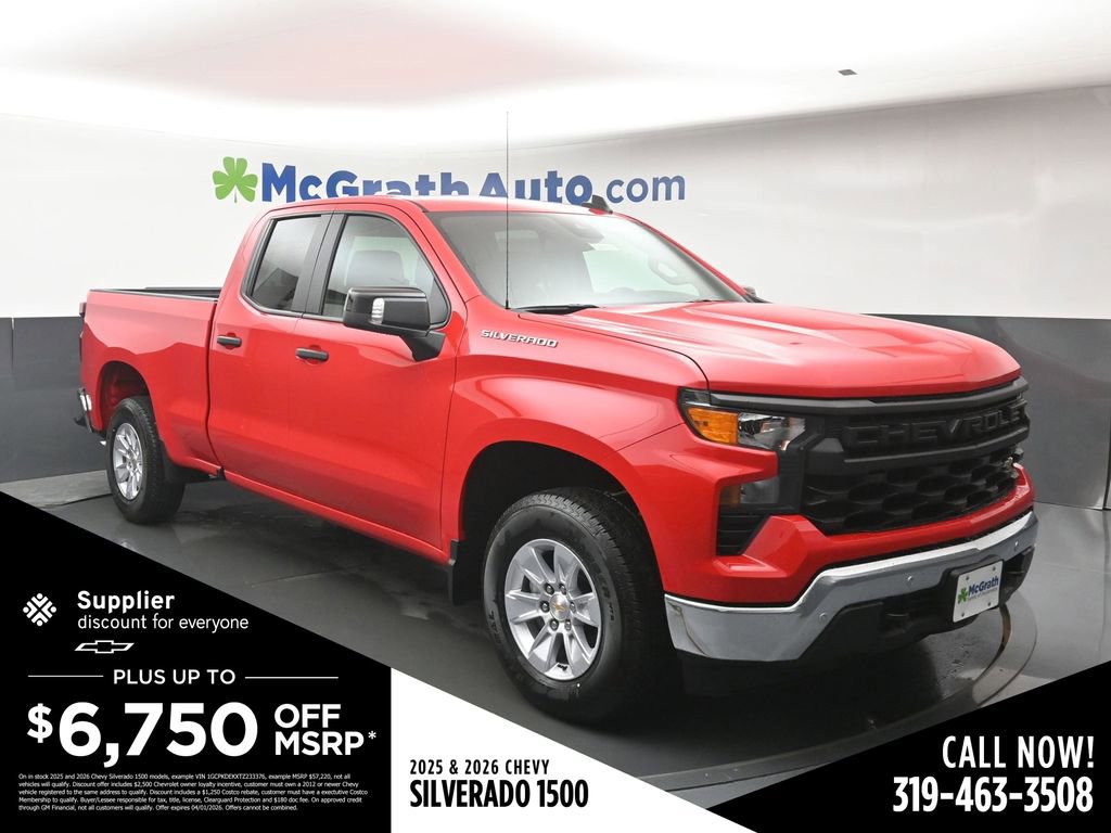 New 2026 Chevrolet Silverado 1500 W/T image 1