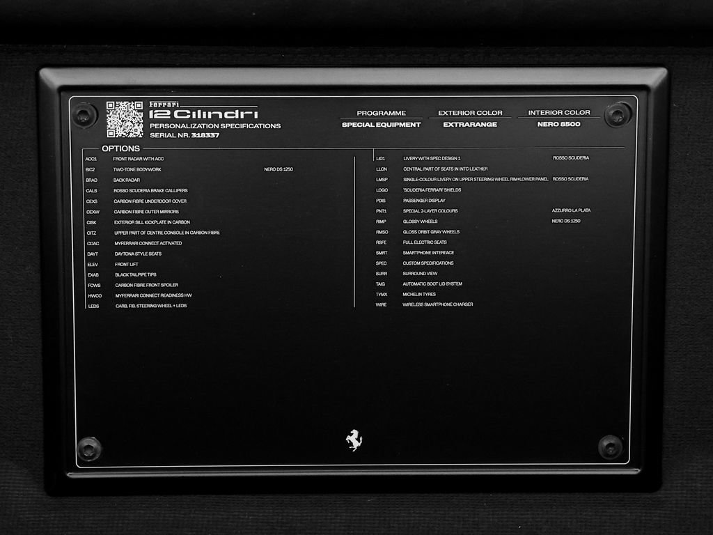 Certified 2025 Ferrari 12Cilindri RWD image 31