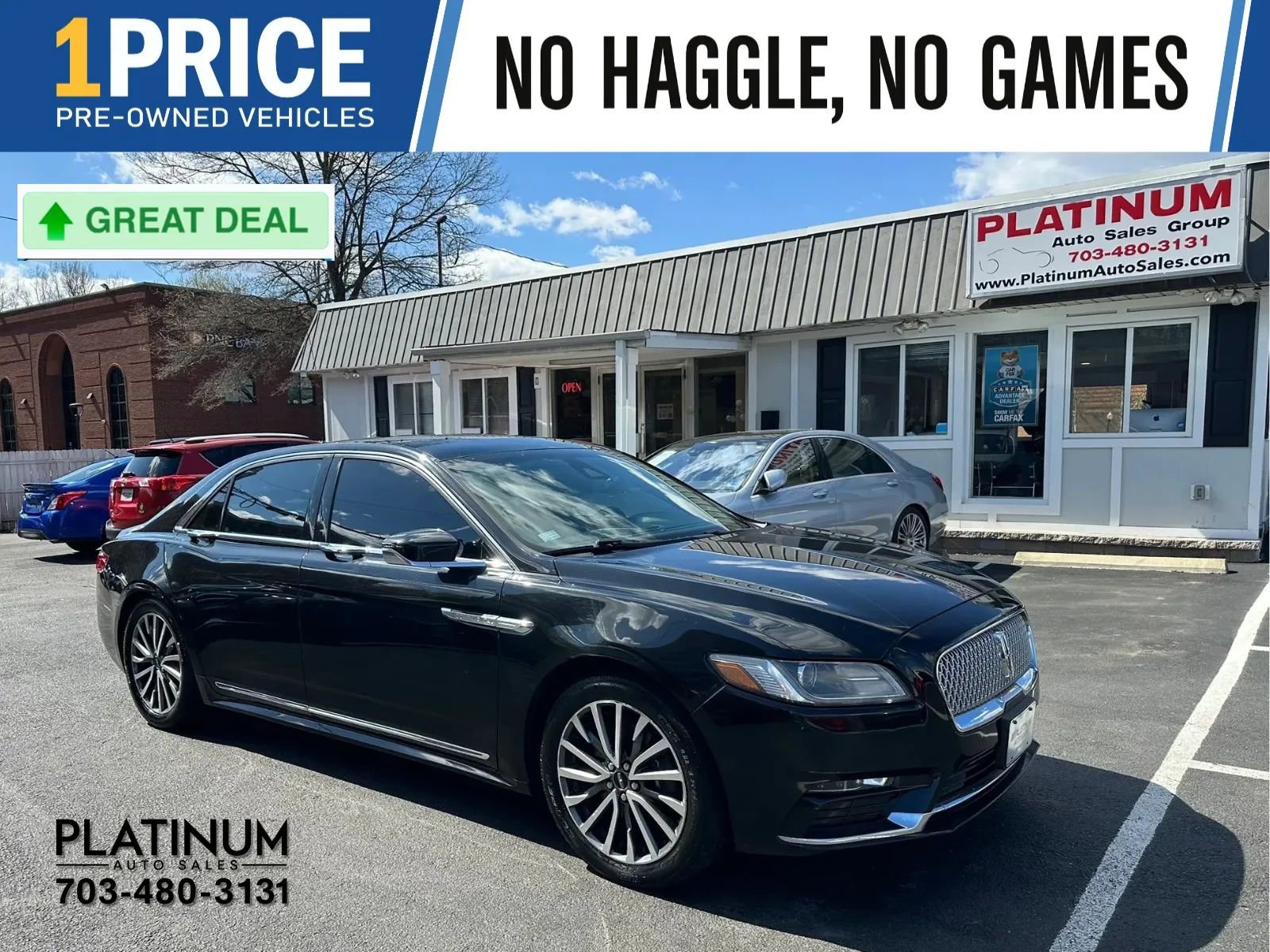 Used 2019 Lincoln Continental Select