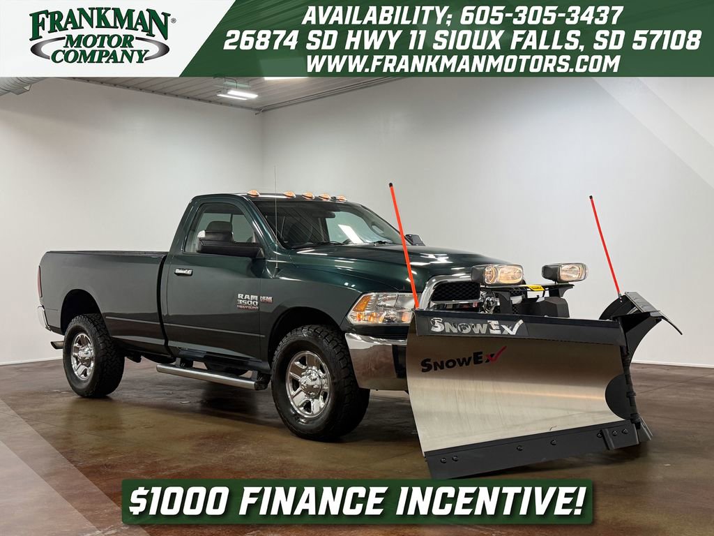 Used 2018 RAM 3500 SLT w/ Snow Chief Group image 1