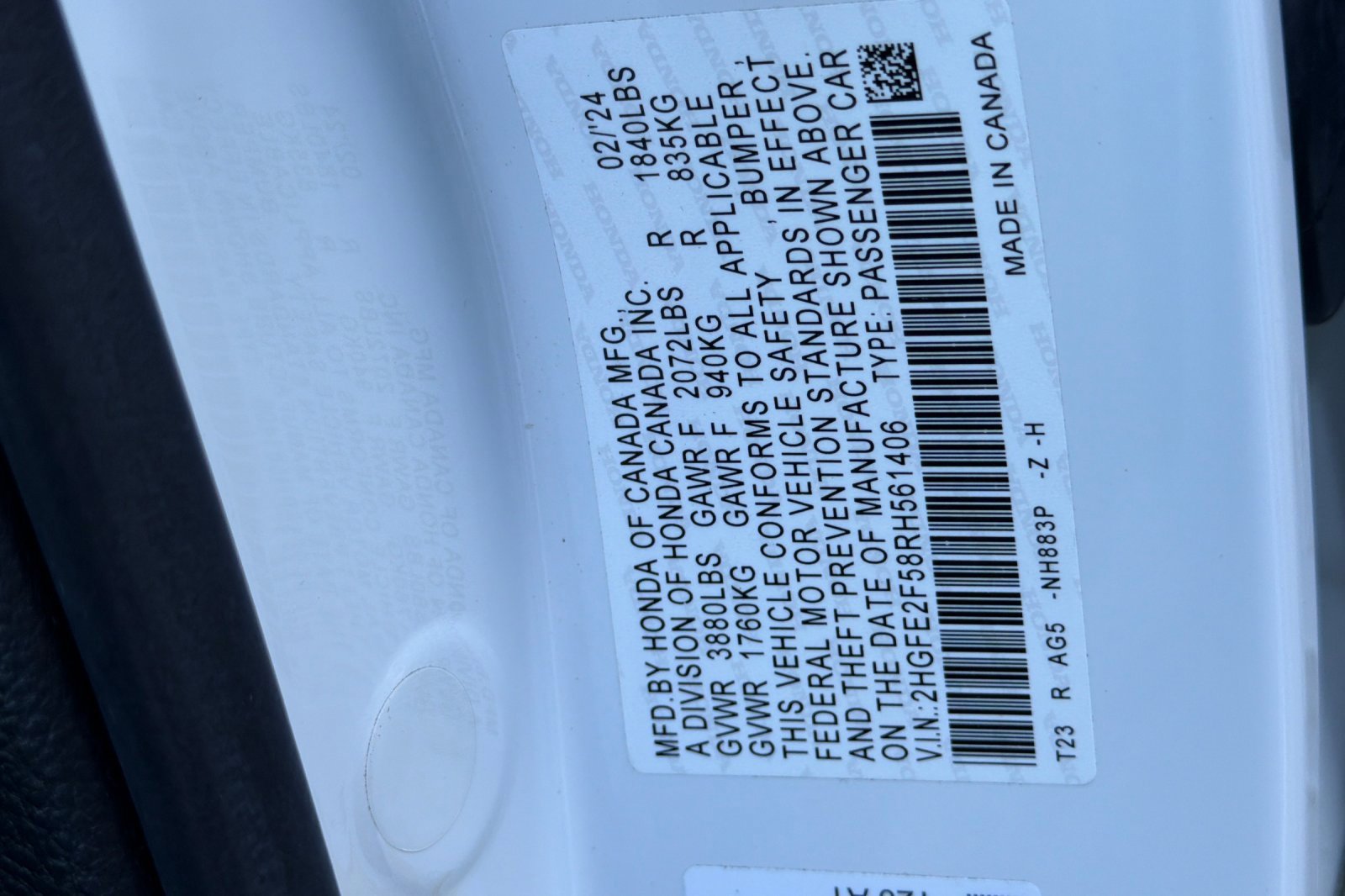 Used 2024 Honda Civic Sport image 32