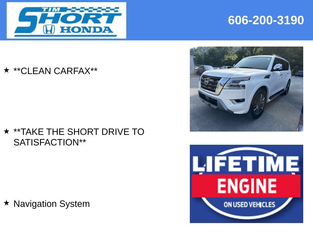 Used 2023 Nissan Armada Platinum AWD/4WD image 5