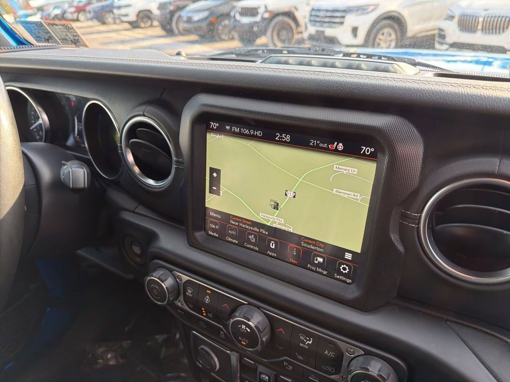 Certified 2021 Jeep Wrangler Unlimited Sahara w/ Cold Weather Group image 22