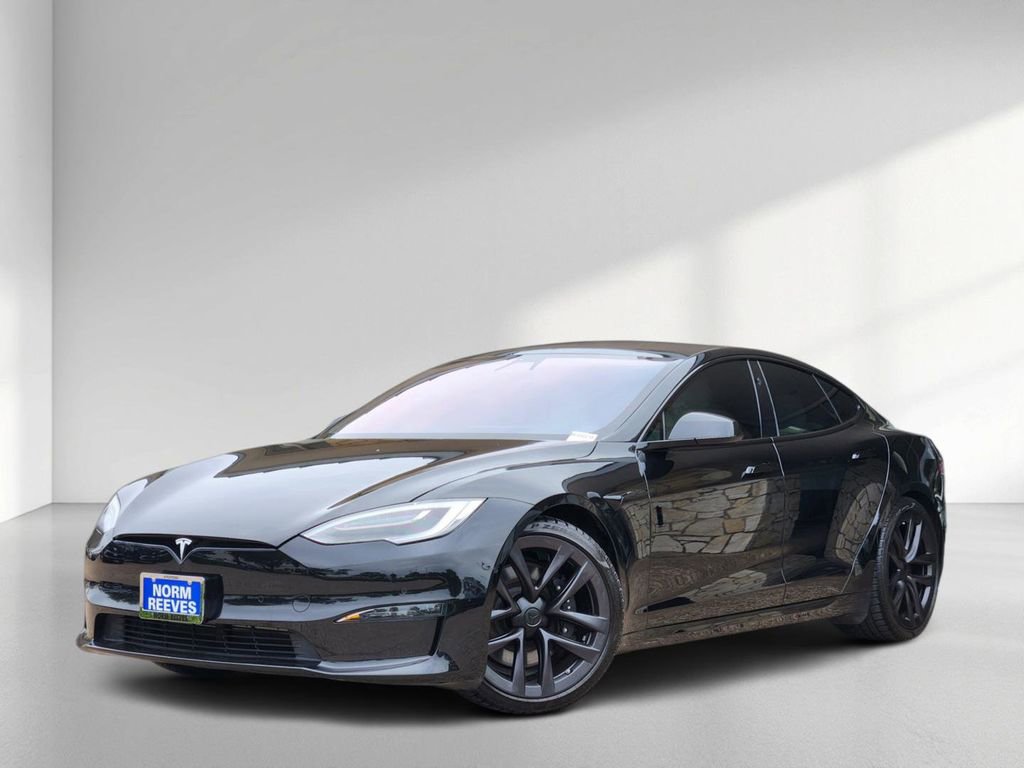 Used 2021 Tesla Model S Long Range AWD/4WD image 1
