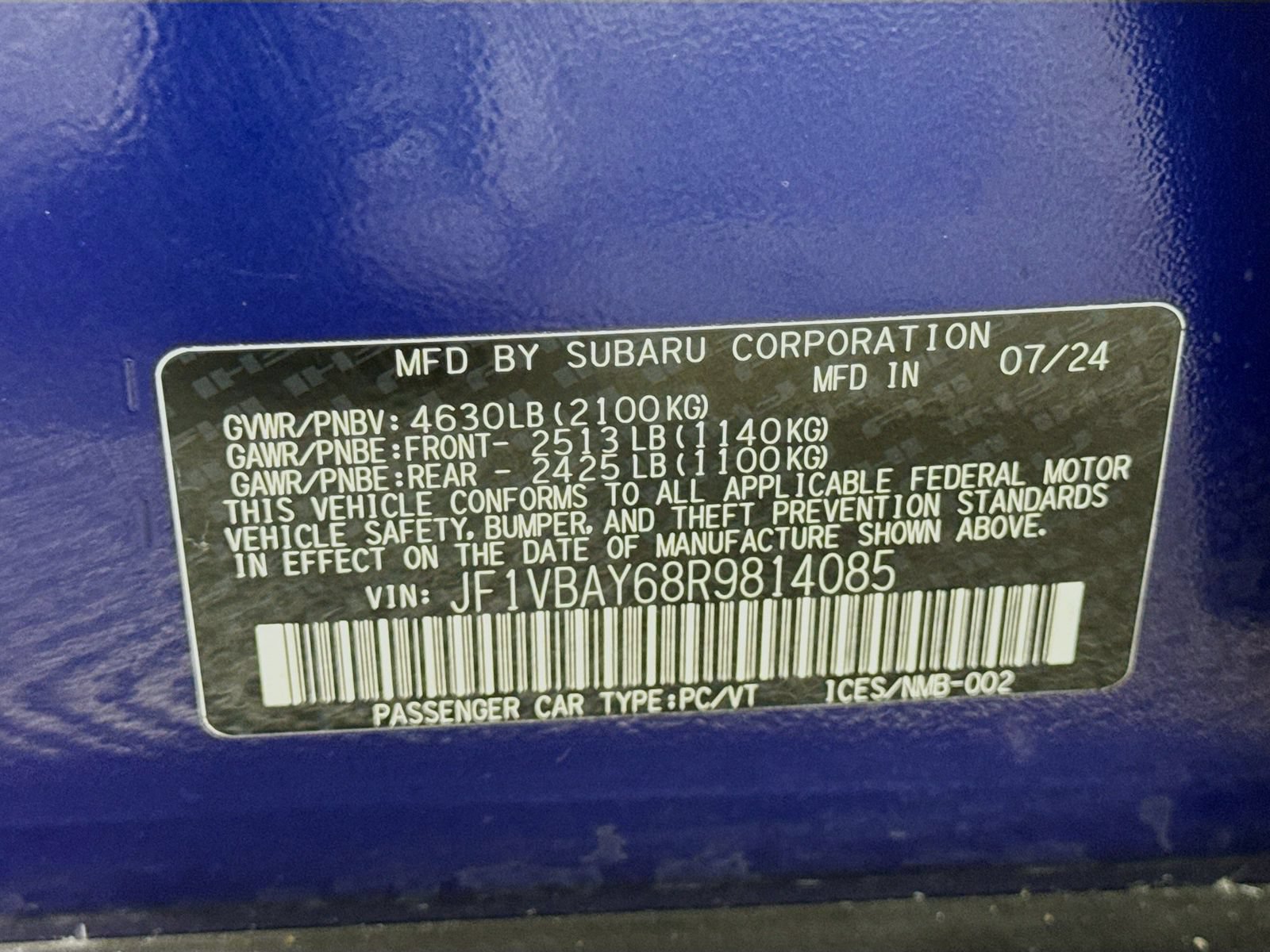 Used 2024 Subaru WRX TR AWD/4WD image 32