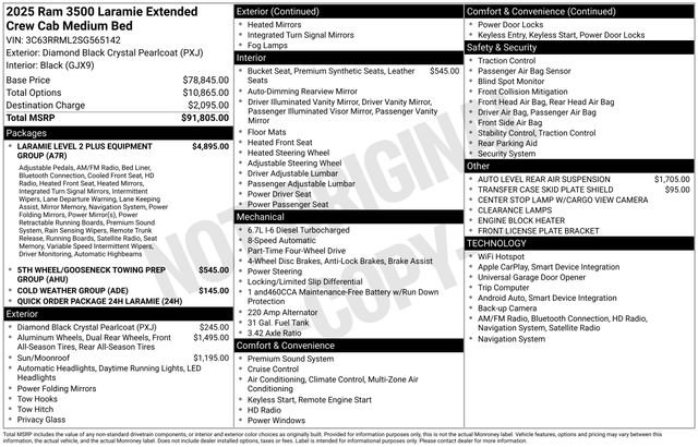 New 2025 RAM 3500 Laramie image 34