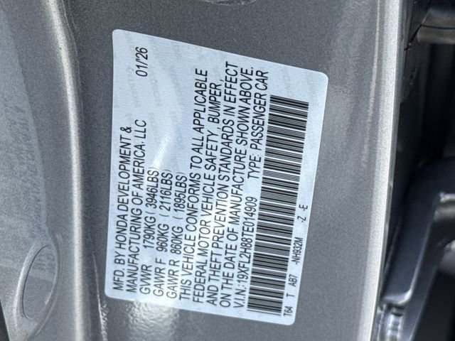 New 2026 Honda Civic Sport image 38