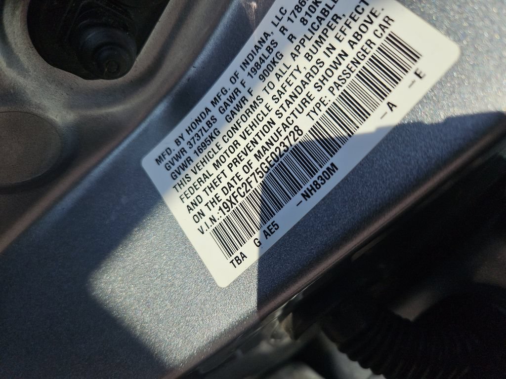 Used 2016 Honda Civic EX image 14
