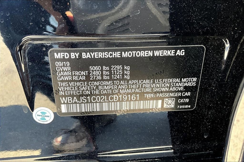 Used 2020 BMW 540i w/ M Sport Package image 33