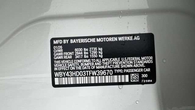 New 2026 BMW i4 xDrive40i w/ M Sport Package AWD/4WD image 26
