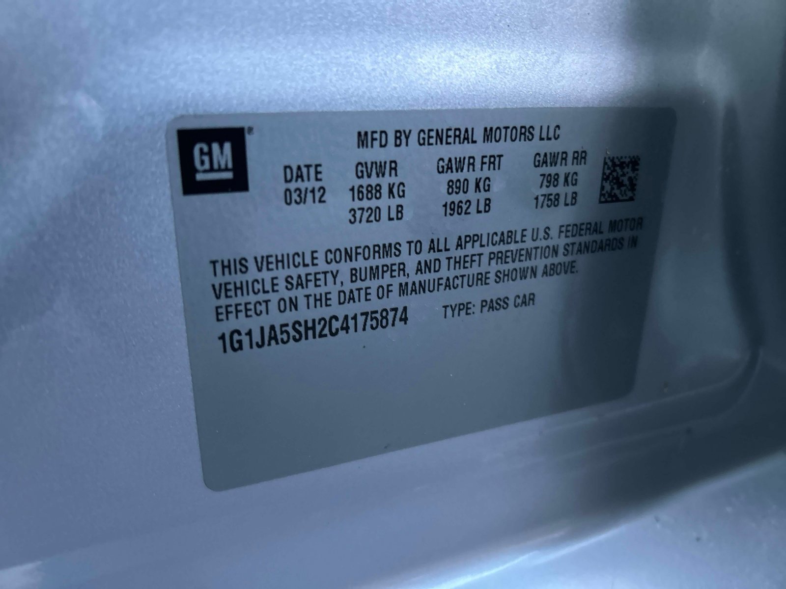 Used 2012 Chevrolet Sonic LS image 32