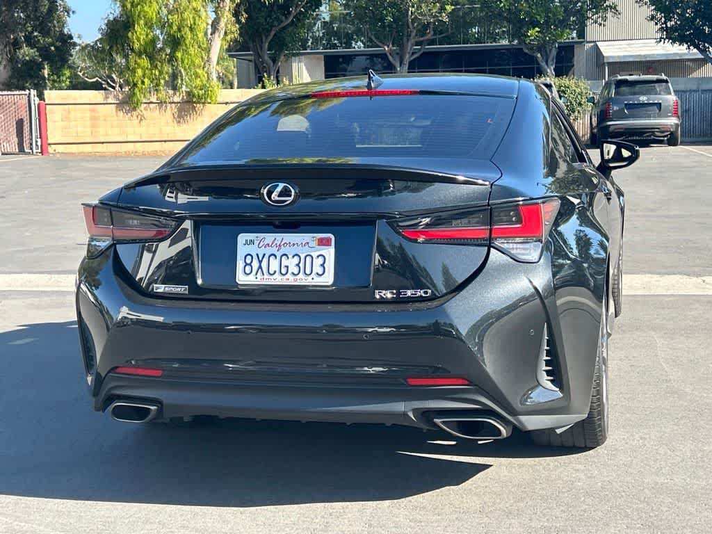 Used 2021 Lexus RC 350 F Sport RWD image 3