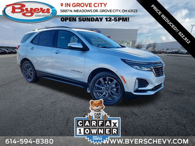 Used 2022 Chevrolet Equinox RS w/ RS Leather Package