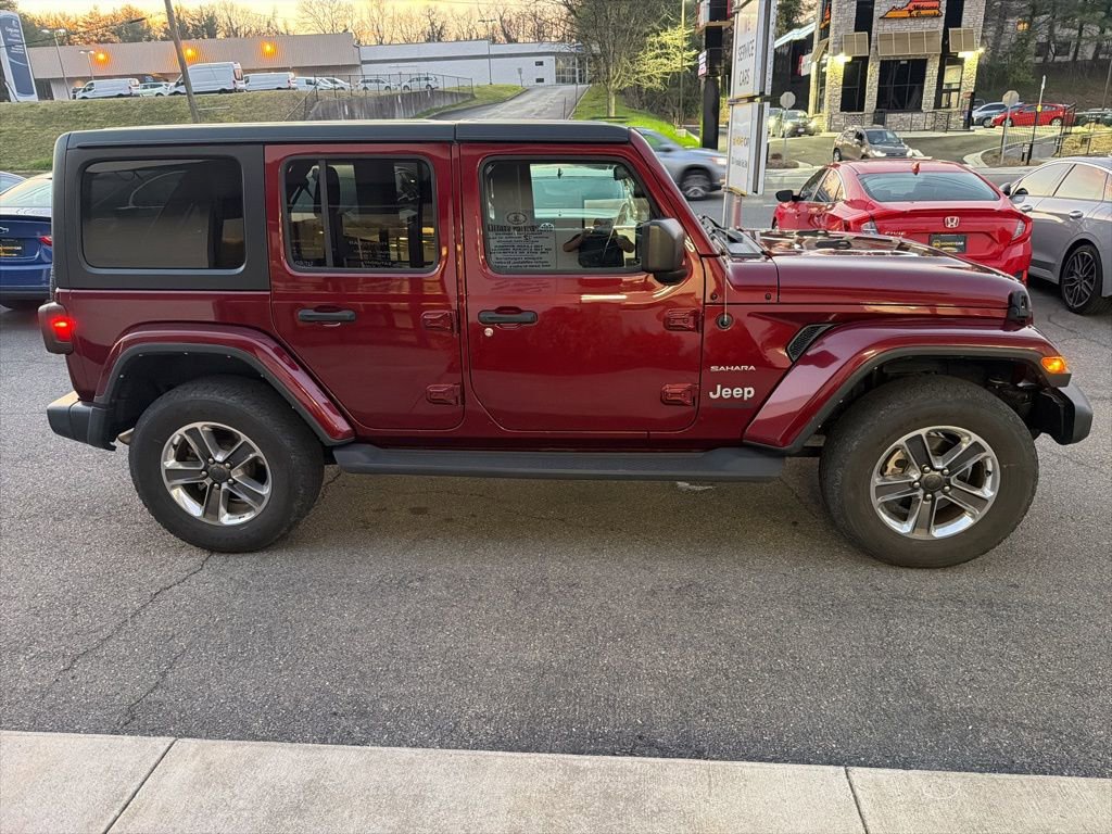 Used 2021 Jeep Wrangler Unlimited Sahara w/ Cold Weather Group image 4