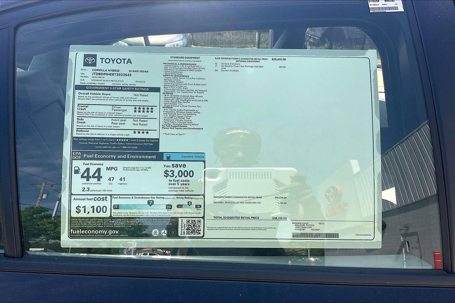 New 2026 Toyota Corolla SE AWD/4WD image 18