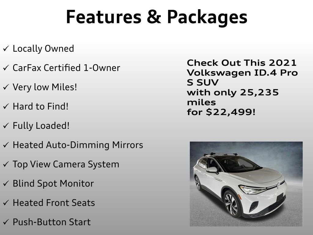 Used 2021 Volkswagen ID.4 Pro S RWD image 4