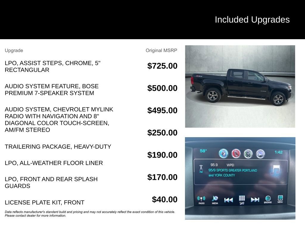 Used 2017 Chevrolet Colorado Z71 image 4