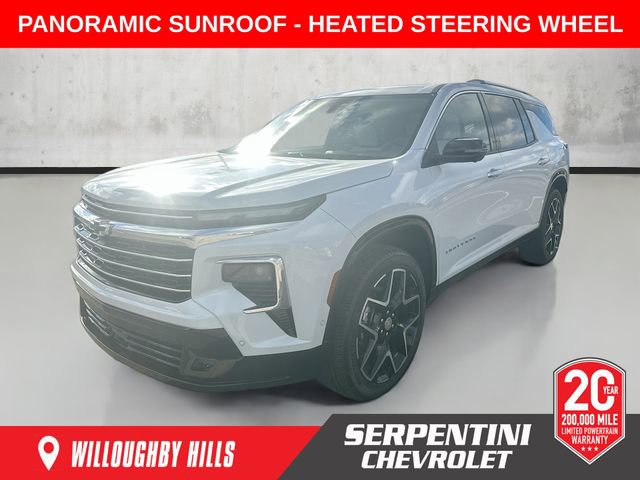 New 2026 Chevrolet Traverse High Country w/ LPO, Floor Liner Package