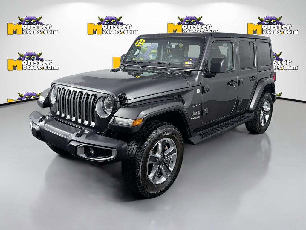 Used 2022 Jeep Wrangler Unlimited Sahara w/ Cold Weather Group