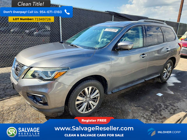 Used 2018 Nissan Pathfinder SL w/ Cargo Package FWD image 1