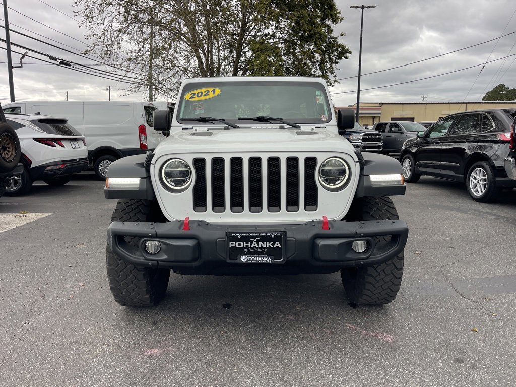 Used 2021 Jeep Wrangler Unlimited Rubicon w/ Steel Bumper Group image 3