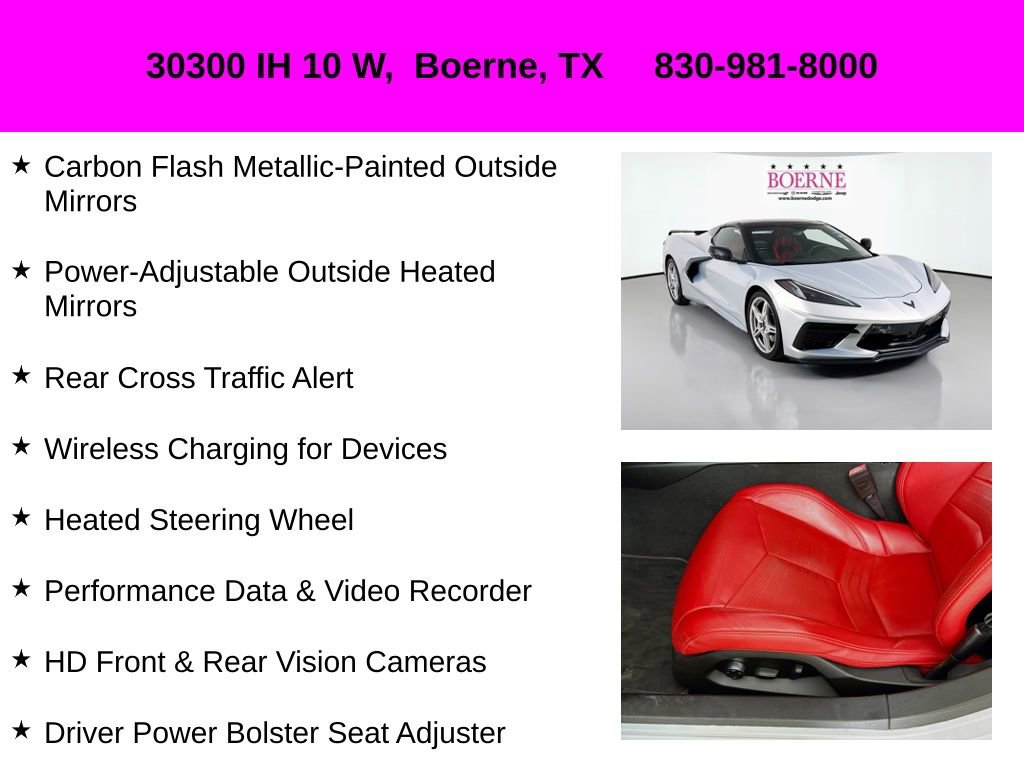 Used 2021 Chevrolet Corvette Stingray Preferred Conv w/ Battery Protection Package image 34