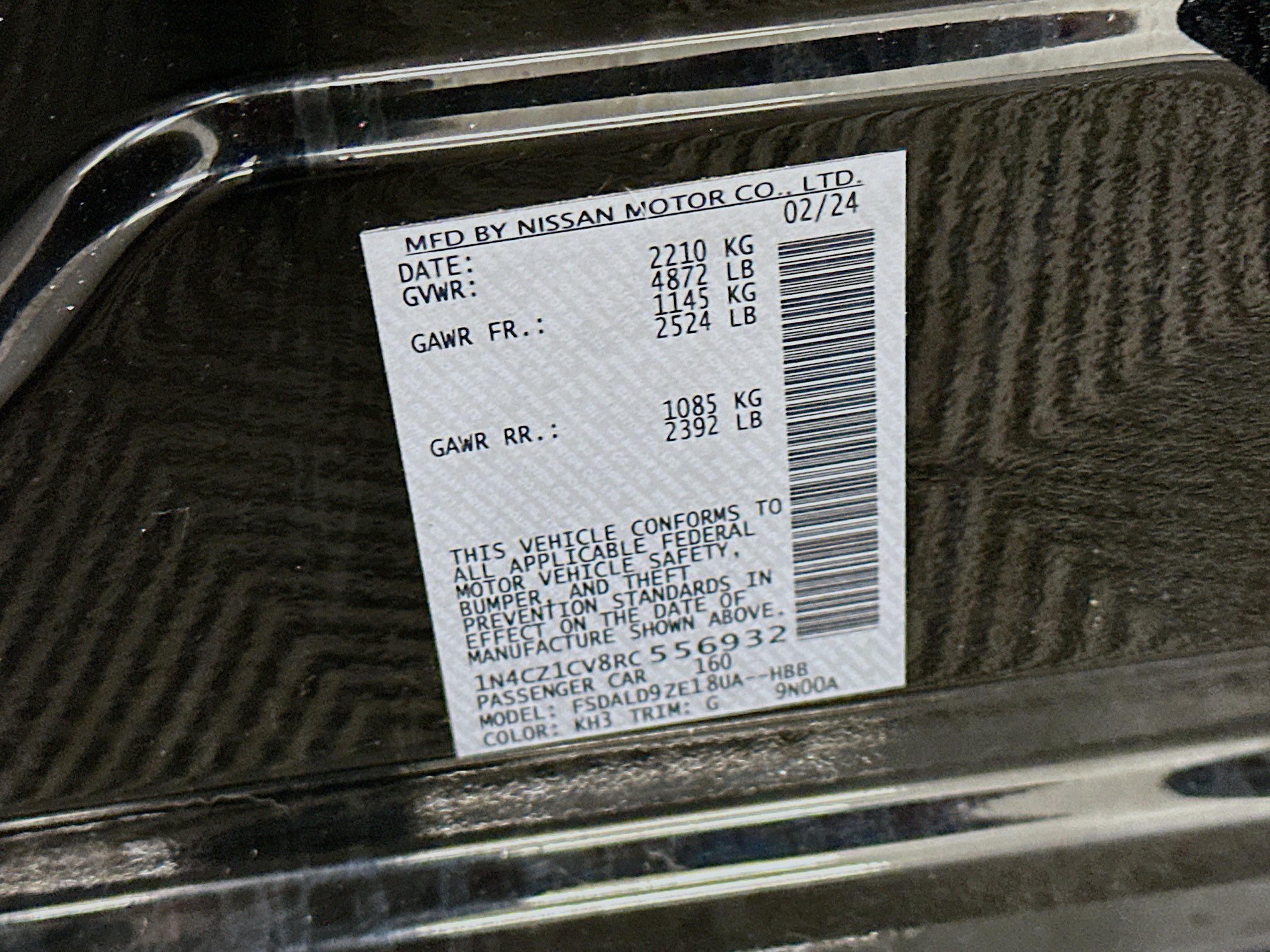 Used 2024 Nissan Leaf SV Plus FWD image 12