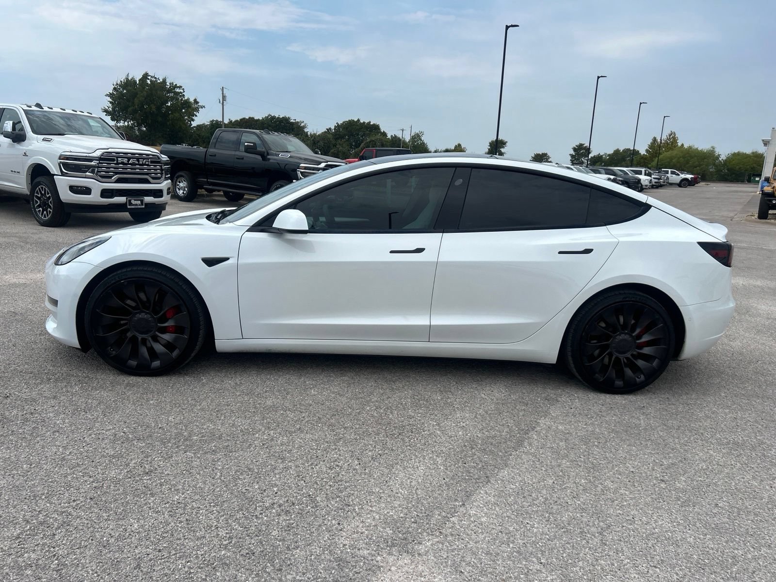 Used 2021 Tesla Model 3 Performance AWD/4WD image 2