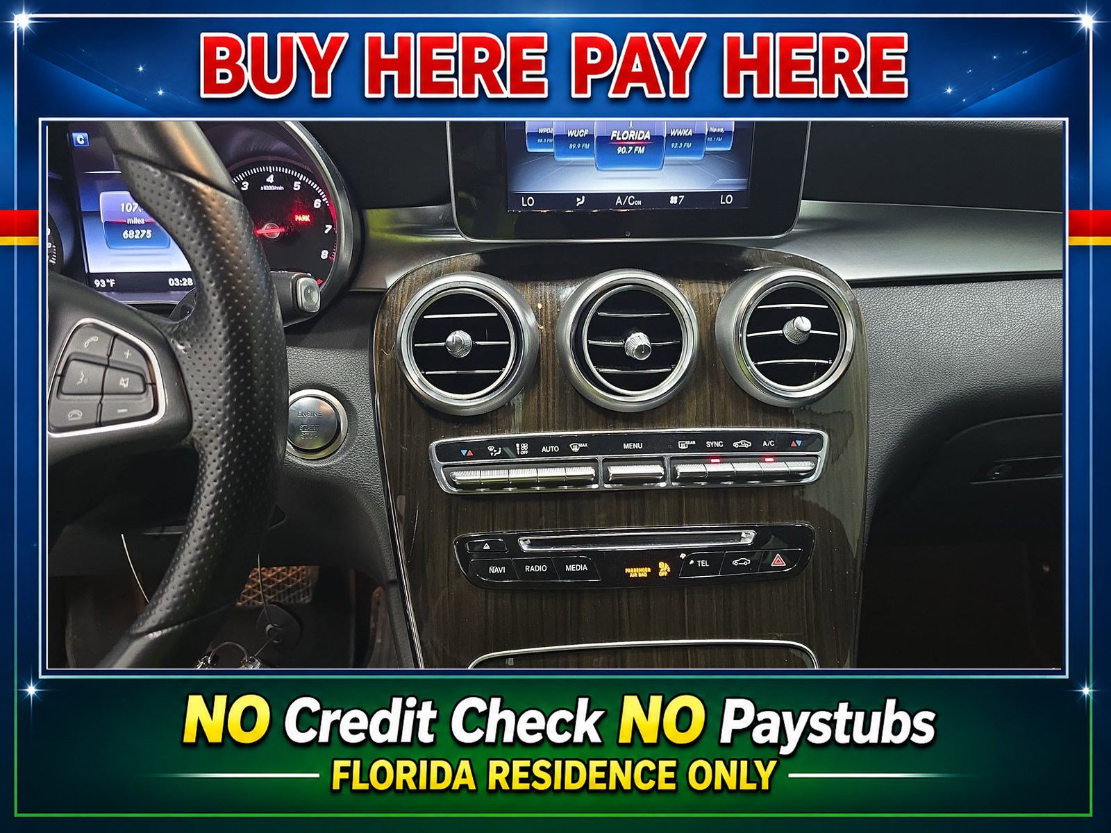 Used 2017 Mercedes-Benz GLC 300 w/ Premium 1 Package image 8