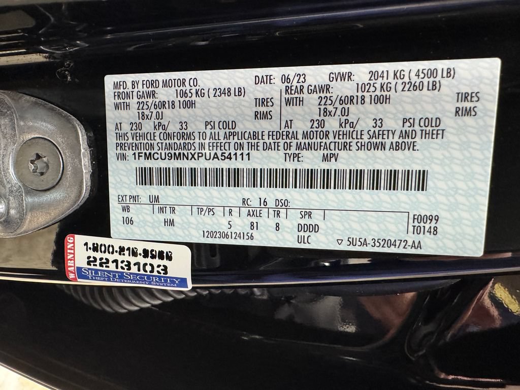 Used 2023 Ford Escape ST-Line w/ Tech Pack #1 AWD/4WD image 33
