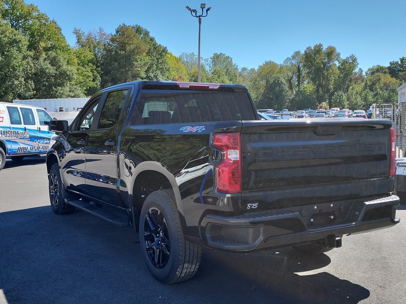 New 2026 Chevrolet Silverado 1500 Custom w/ LPO, Dark Essentials Package AWD/4WD image 3