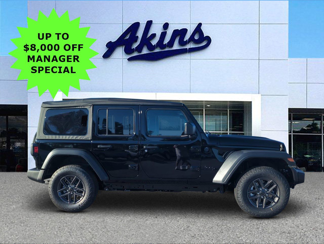 New 2026 Jeep Wrangler Unlimited Sport AWD/4WD image 1