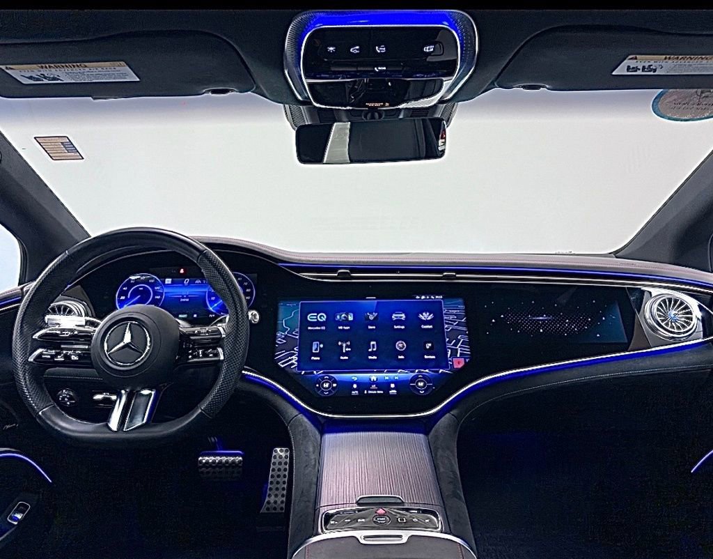 Certified 2023 Mercedes-Benz EQS 580 4MATIC Sedan video 2