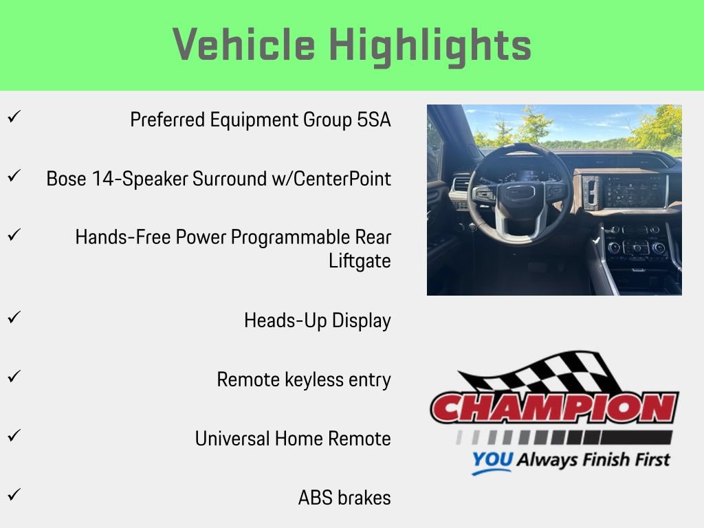 Used 2023 GMC Yukon Denali AWD/4WD image 6