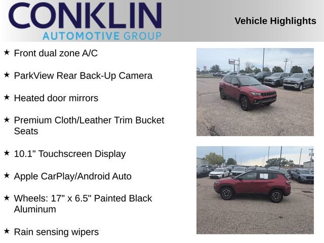 Used 2025 Jeep Compass Trailhawk AWD/4WD image 2