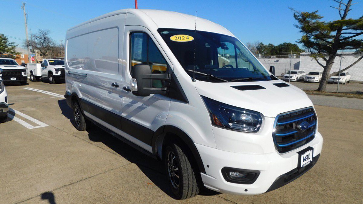 Used 2024 Ford E-Transit 148 Medium Roof w/ Fleet Safety Package