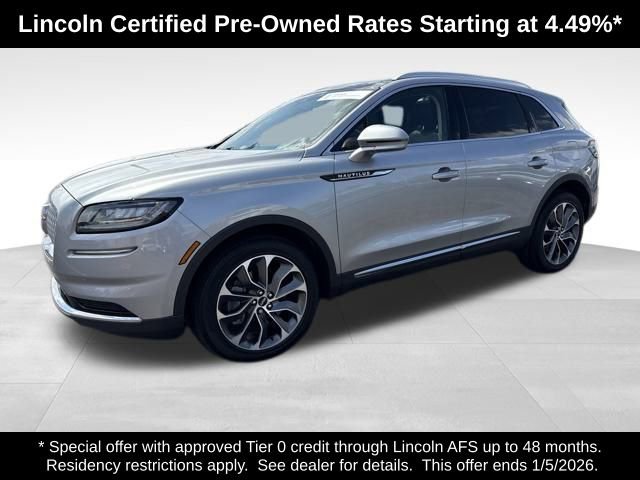 Certified 2022 Lincoln Nautilus Reserve